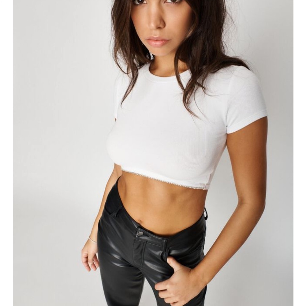 Tee With Rhinestones - Picture 2 of 4